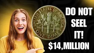 Super Rare Roosevelt Dime 1966 No mint worth Big money! Coins Worth money to look for!