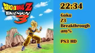 DBZB3.- Goku/Z3/Breakthrough/any% | PS3 HD | 22 Minutes 34 seconds [OLD WR]