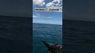 Honolulu GT challenge#gt #gianttravely #snecon180 #blueblue #fishing #hawaii #ロウニンアジ