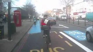 Passing Bikes From Mile End To Aldgate East