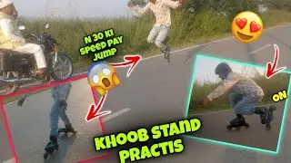 Kafi Dinon Ke Bad Aaj Stand Baji Ki 😍 // N 30 Ki Speed Mein Skate Jump 😨!! GR Rider 