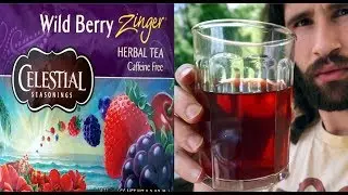 Celestial Seasonings Wildberry Zinger Herbal Tea Taste Test and Ingredient Review
