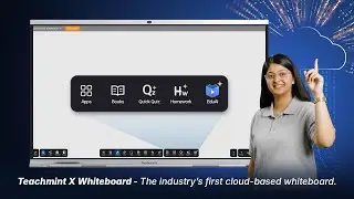 Teachmint X Digital Board for Teaching with Cloud-Enabled Interactive Whiteboard