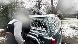Snow in Danville Ga