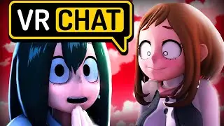 Going On A Date With/Hitting On Uraraka In VRChat! (VRChat Funny Moments, Highlights Compilations)