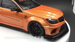 GT Spirit 1:18 LB Works C63 Resin Model (GT215) available  now