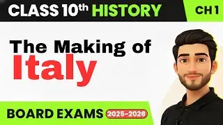 Unification of Italy in ONE Video🔥 | Class 10 History | Rise of Nationalism in Europe