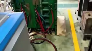 Mold Cleaning Machine in Operation 