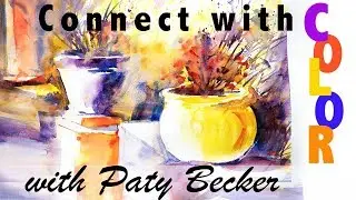 My WATERCOLORS from PATY BECKER WORKSHOP + her DEMO 😃🎨