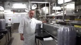 Tour the Seabourn - Galley