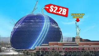Las Vegas UNVEILS $2.2 Billion MSG Sphere: Taller Than Lady Liberty