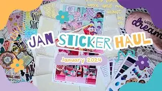 Haul - Planner Stickers ✿ Plannerface, Rebel Ink Co, Rymermade & more ✿ January 2024 ✿ AD