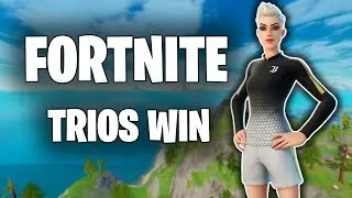 Fortnite trios win | Striker specialist skin | new soccer skin gameplay |
