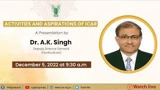 Activities and Aspirations of ICAR