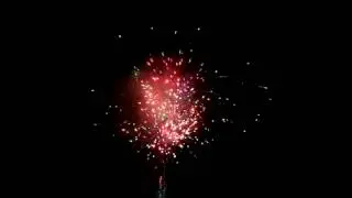 Fireworks in Real Time and Slow Motion- 60D with 50mm lens at 60fps