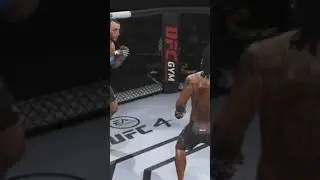 UFC 4 Low Kick Str8 Cross...Keep the Change #gaming #ufc #ufc4 #highlights #mma