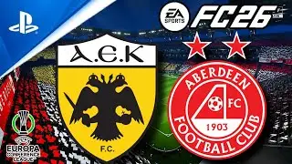 &Alpha;&Epsilon;&Kappa; - Aberdeen | UEFA Conference League | Highlights FC26