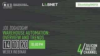 Silicon Valley Channel: Warehouse Automation Overview and Trends with Joe Zoghzoghy Part 4