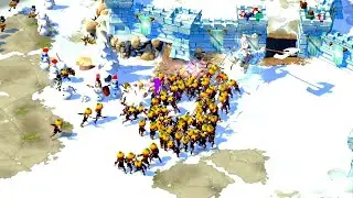 Legendary : Frosty Paphos for the Holidays - Throwing Axeman - Age of Empires Online Project Celest
