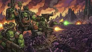 Green Tide vs  Hive Mind - Warhammer 40k