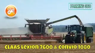Harvest 2022 | Claas Lexion 7600 combine with Convio 1080 header