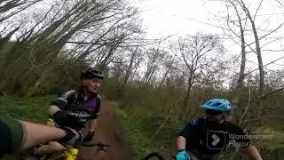 Clydeside Carnage 🙈 big squad out 🤖 #mountainbike #mtblife #mtb #thepostalteam