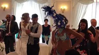 Brasiliane Show matrimonio italo-brasiliano presso Villa La Sorgente Napoli