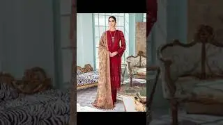 Beautiful Embroidered Chiffon Dress Design Ideas 2021 #Shorts