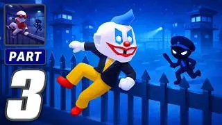 Prison Escape 3D: Jailbreak - Gameplay Walkthrough Part 3 - Escape Before Lights Out (iOS, Android)