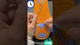 Shoe design crochet