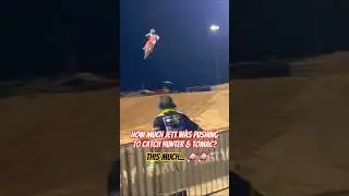 Jett Lawrence Pushing Hard to get Hunter & Tomac 🚀💥 // #Shorts #motocross #Supercross #MXForos #mxgp