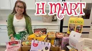 Недавно открывшийся H Mart | Покупки со мной | Розыгрыш подарков | Покупки корейских продуктов и ...