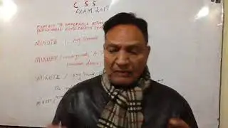 Pair of Words, CSS Past Paper Solved, Amin Baig, an Expert of CSS English