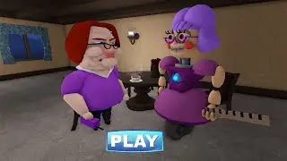 BETTY NURCERY DRINK COFFEE WITH MISS ANI-TRON'S !! full gameplay #roblox