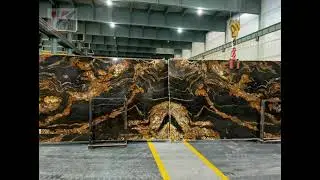 Brazil Fusion Black Quartzite Slab