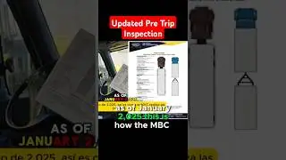 🚛 CDL Pre Trip Inspection Inside the Cab  2025 Update! 🚛