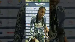 Meeting ELITE indoor de Miramas M&eacute;tropole 2022 interview Evonne Britton GBR 200m FEMININ
