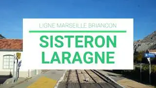 6 Sisteron à Laragne Ligne Val de Durance en cabine BGC B81500 [cab ride drive view SNCF]