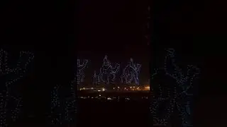 Largest drone show in the Middle East! 3,200 drones