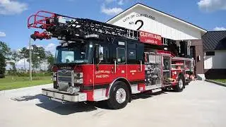Truck Walk-Around: Cleveland TX Fire Department's Pierce Ascendant 107'
