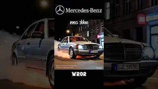 Mercedes-Benz C-Class Evolution (5 Generations)