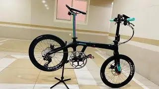 CARBON JAVA ARIA 2020 MODEL FOLDING BIKE  FULL SETUP & UPGRADE