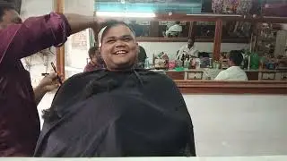 Gundu full head trimming in young man||asrm gundu trimming||best indian barber in srk telugubarber
