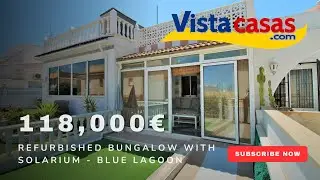 🔑 Refurbished 1-Bed Bungalow in Blue Lagoon, Villamartin | 118,000&euro; | Solarium, Garden & A/C