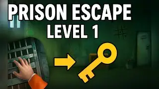 Prison Escape Level 1 Walkthrough | Prison Cell Puzzle Solution & Gameplay