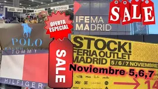 IFEMA MADRID 2021 BIG SALE AT PAVILION 14 ONLY ON NOVEMBER 5, 6, 7 || METRO LINE 8 FERIA DE MADRID