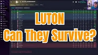 FM 23 Luton in the prem | 1st Season