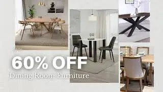 Dining Tables & Chairs on Sale | Dining Room Furniture at @Foyandcompany 🪑