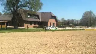 Fabian Kreim vs Stra&szlig;enschild - Rally Sulingen 2016