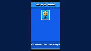 New season! Season 26 = 27 starr drops ⭐️ #shorts #viral #brawlstars